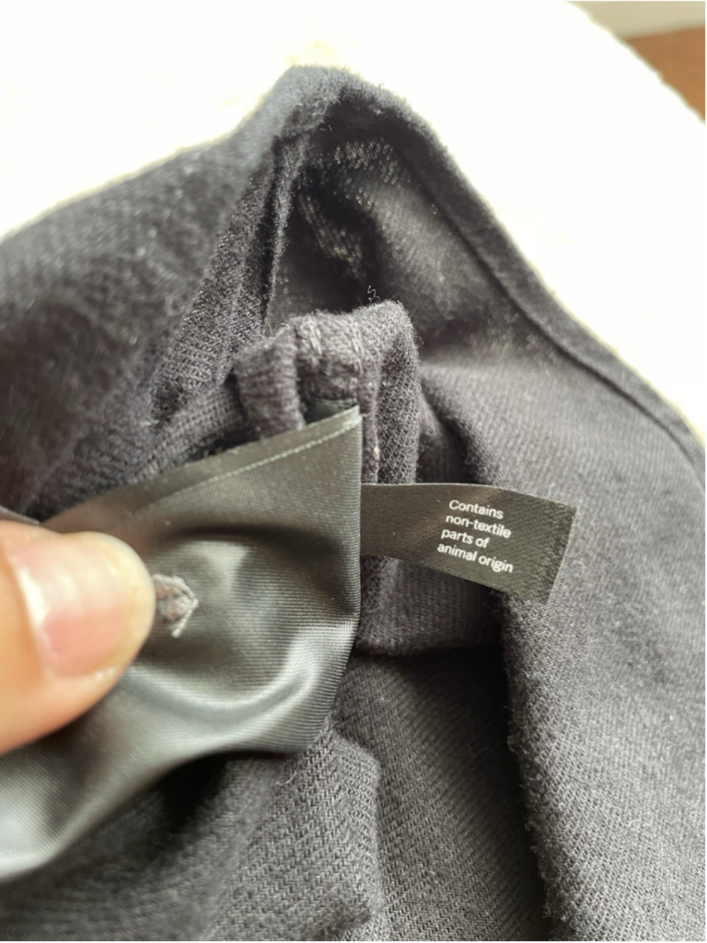 Cos Button Down Shirt Men Size EU Large Black Long Sleeve - Picture 9 of 11